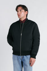 GIUBBOTTO BOMBER NYLON NERO